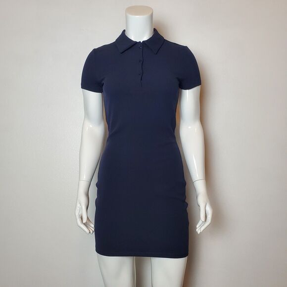 H&M Navy Blue Mini Tennis Dress - Picture 2 of 9